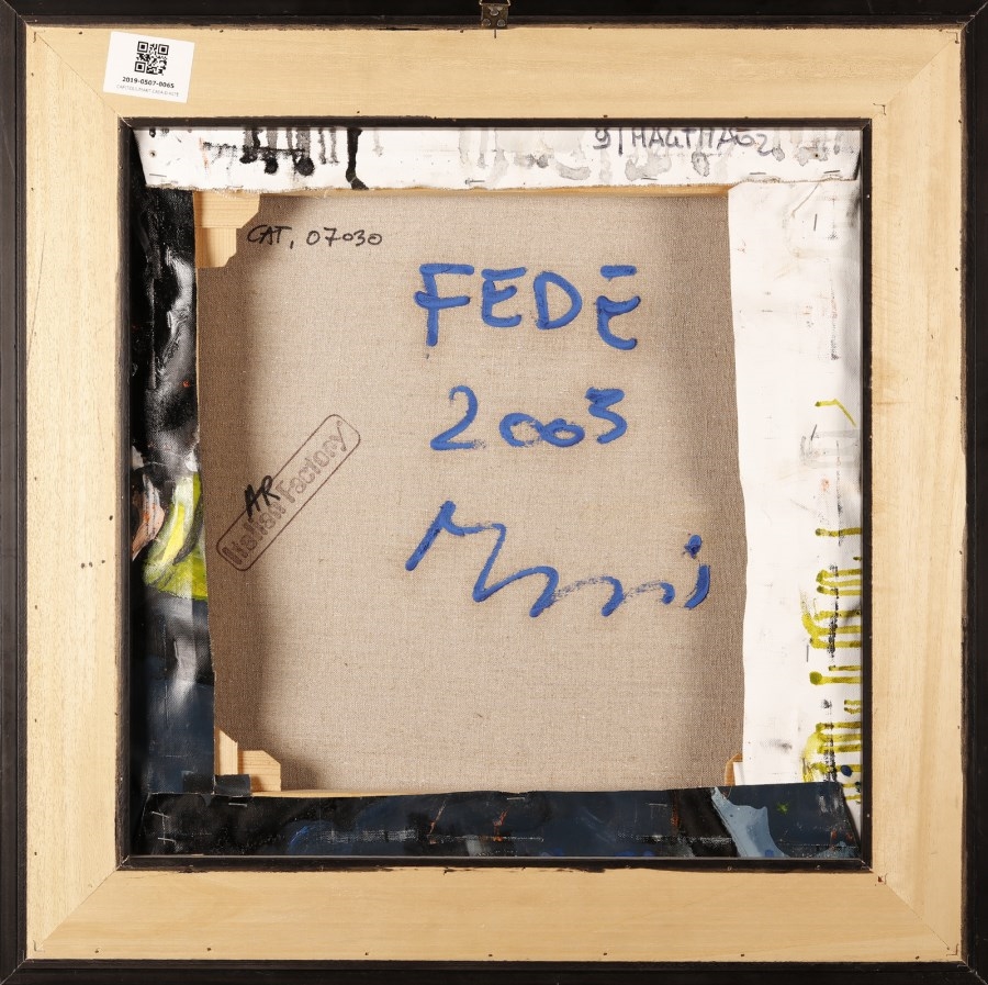 Artwork by Paolo Maggis, Fede., Made of Oil on canvas