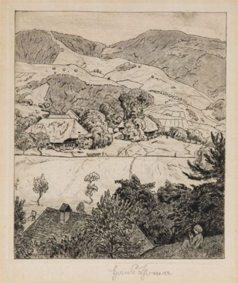 Schönenberg by Hans Thoma