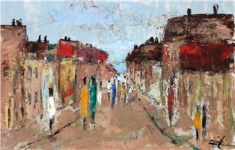 Southern street - Hans Georg Stockhausen