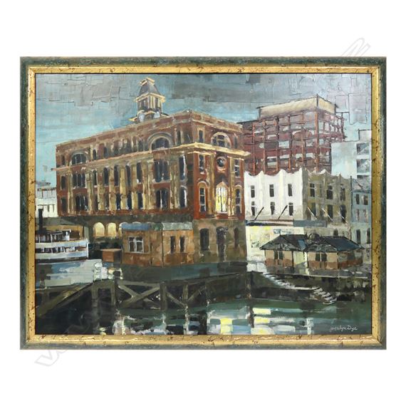 Ferry Buildings, Auckland by Jocelyn Dye