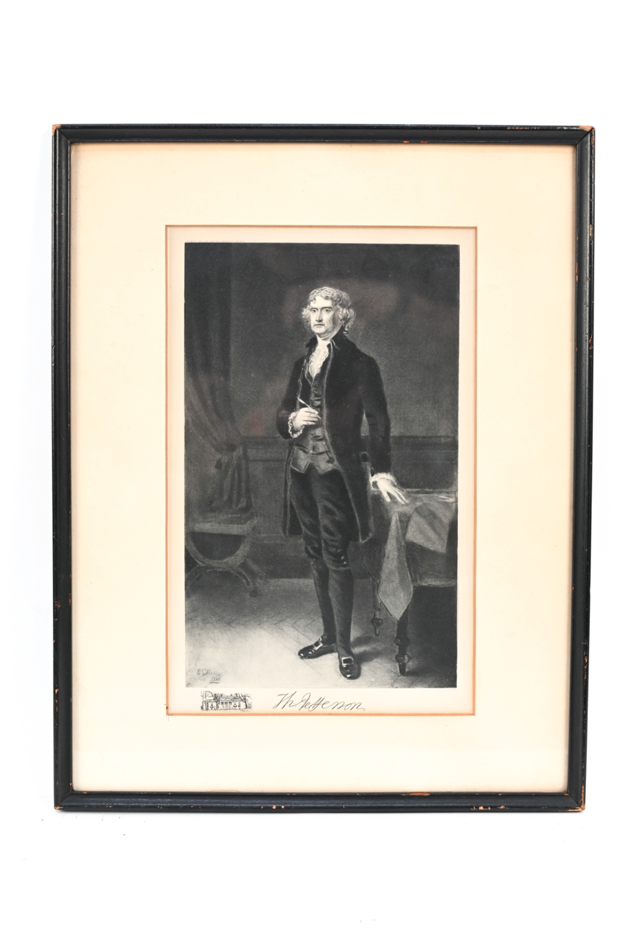 Thomas Jefferson THOMAS JEFFERSON ETCHING MutualArt