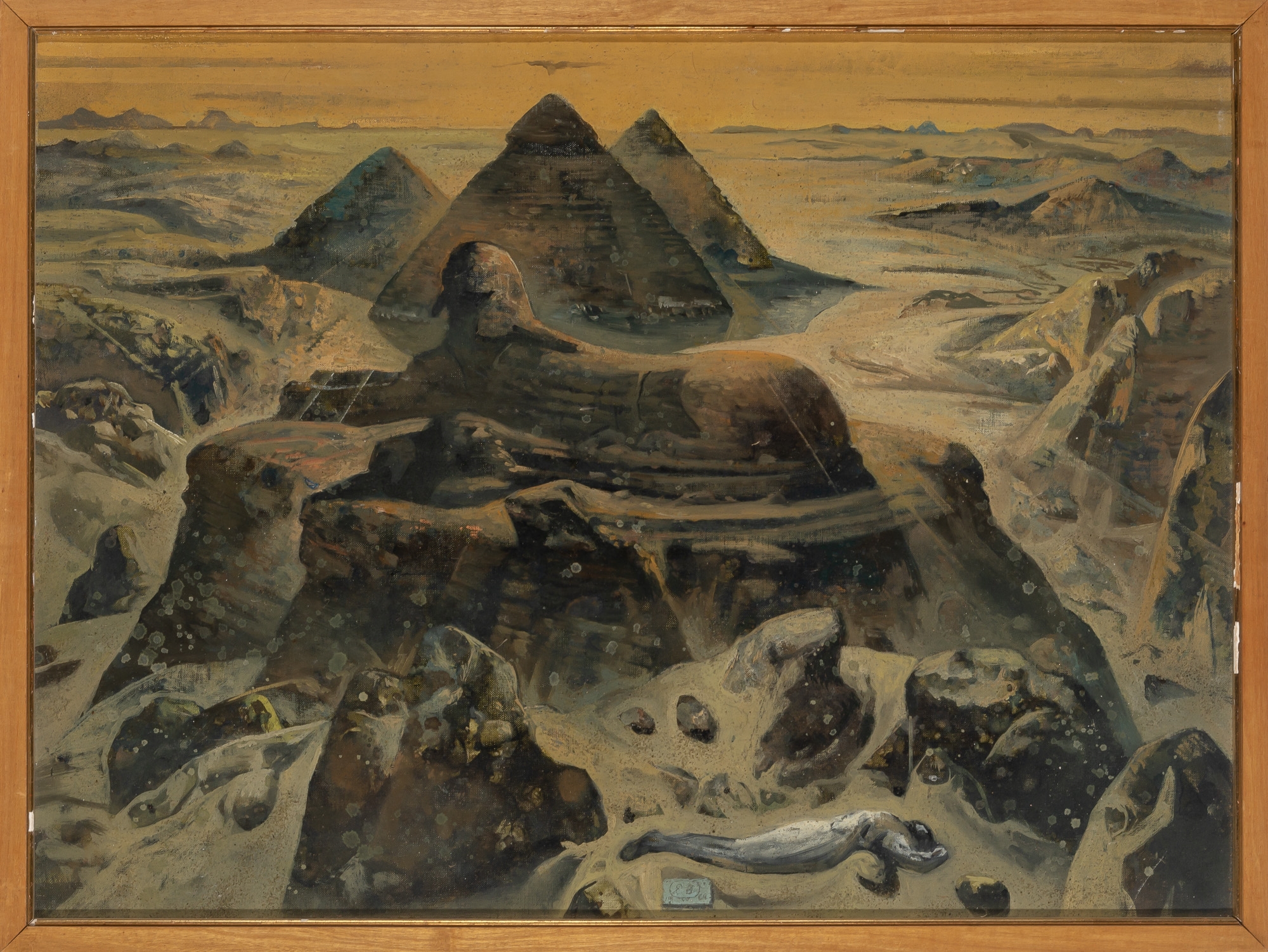 MyPuzzle La Sfinge E Le Piramidi Di Giza, Puzzle 1000 Pezzi Premium, 68x48 Cm, Carta FSC