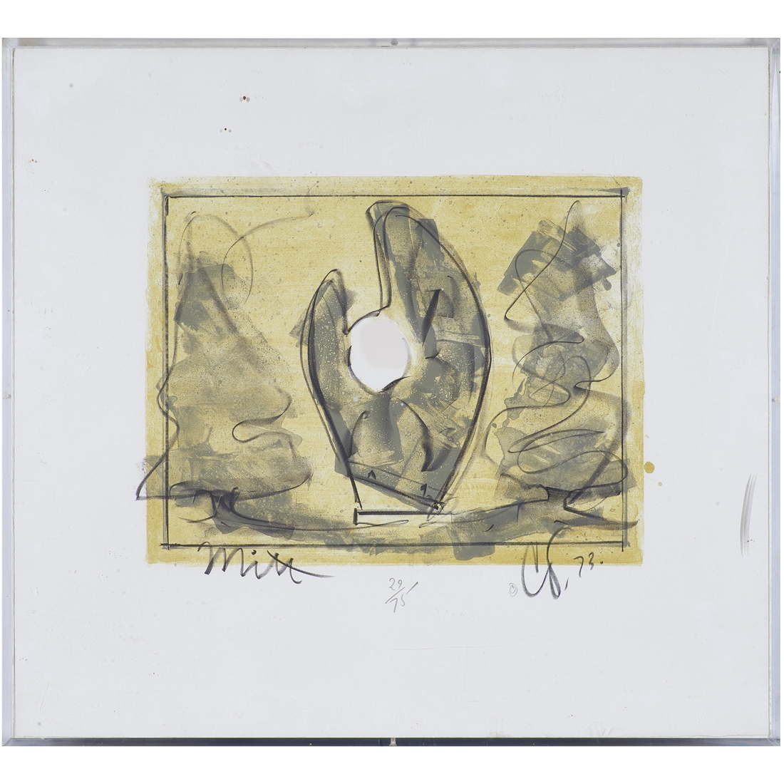 Claes Oldenburg | Mitt (1973) | MutualArt