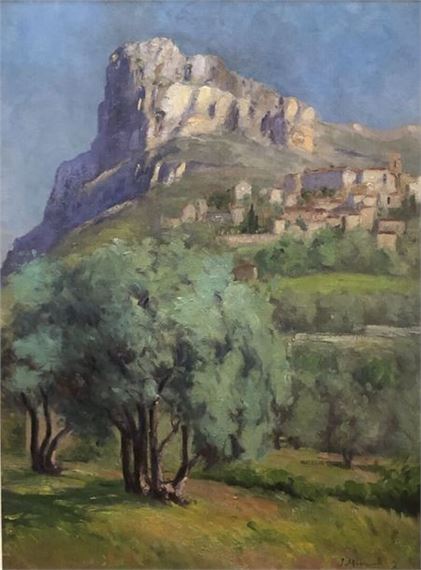 Provincial landscape - J. Mimault