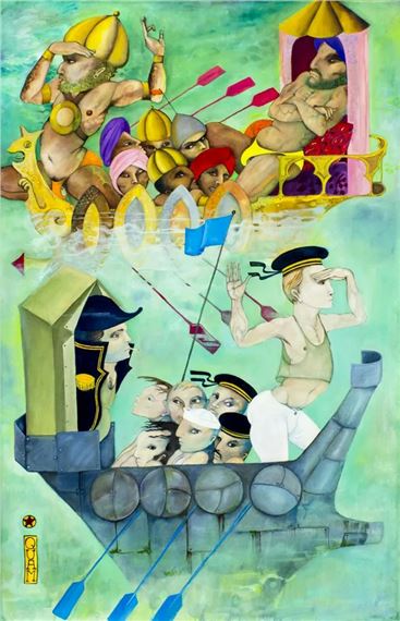 Ships That Pass by Mylo Quam, 1987