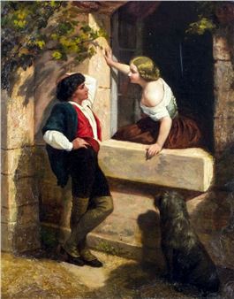 Courting Couple - L Job Verner