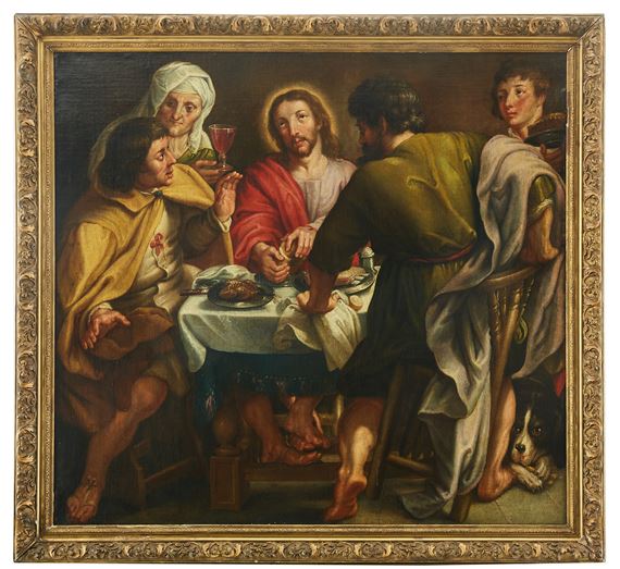 Peter Paul Rubens | Måltiden i Emmaus (18th Century) | MutualArt
