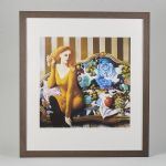 numrerad 18/90. Färglitografi - Olga Seminova