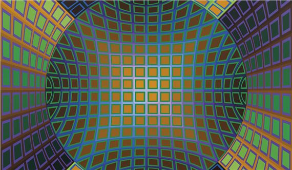 Victor Vasarely: Einstein in the Sky with Diamonds - MAZZOLENI, London