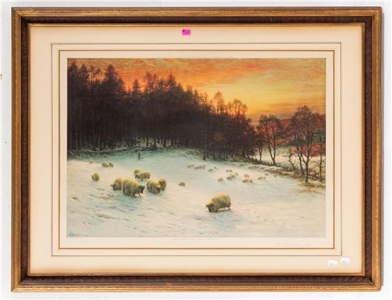 When the West with Evening Glows by Joseph Farquharson