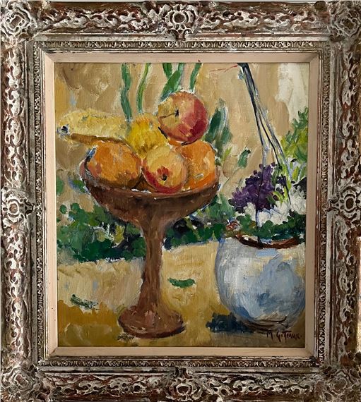 Still Life of Flowers by Marcel Gatteaux