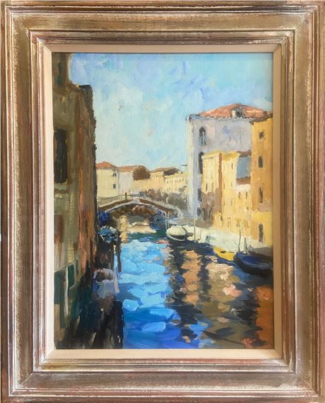 Orientalist Seascape - Louis Lottier