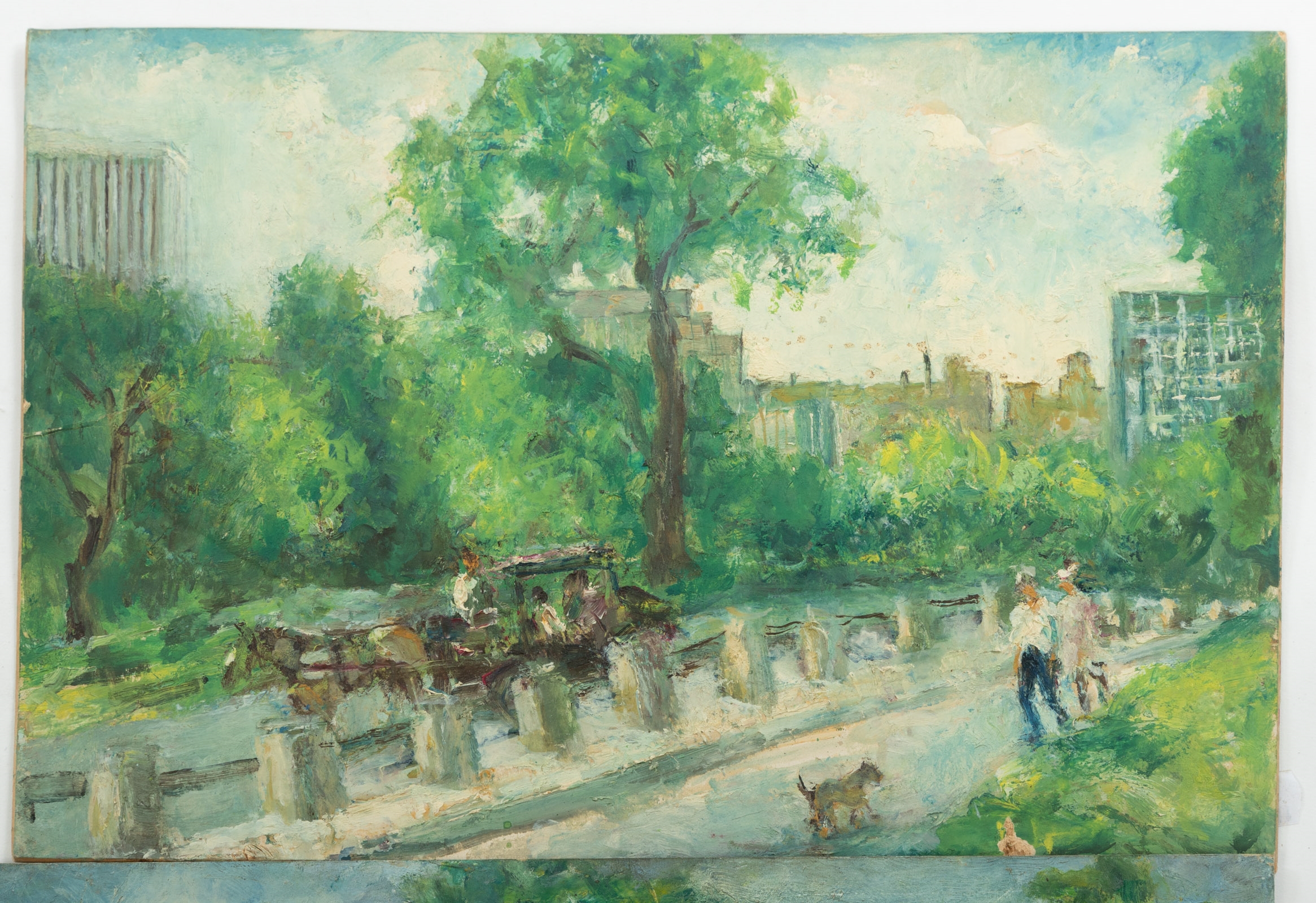 Nathan Hoffman | Three Views of Central Park | MutualArt