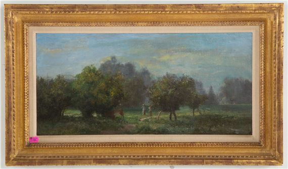 The Fruit Pickers - Ernest Victor Paul Morot