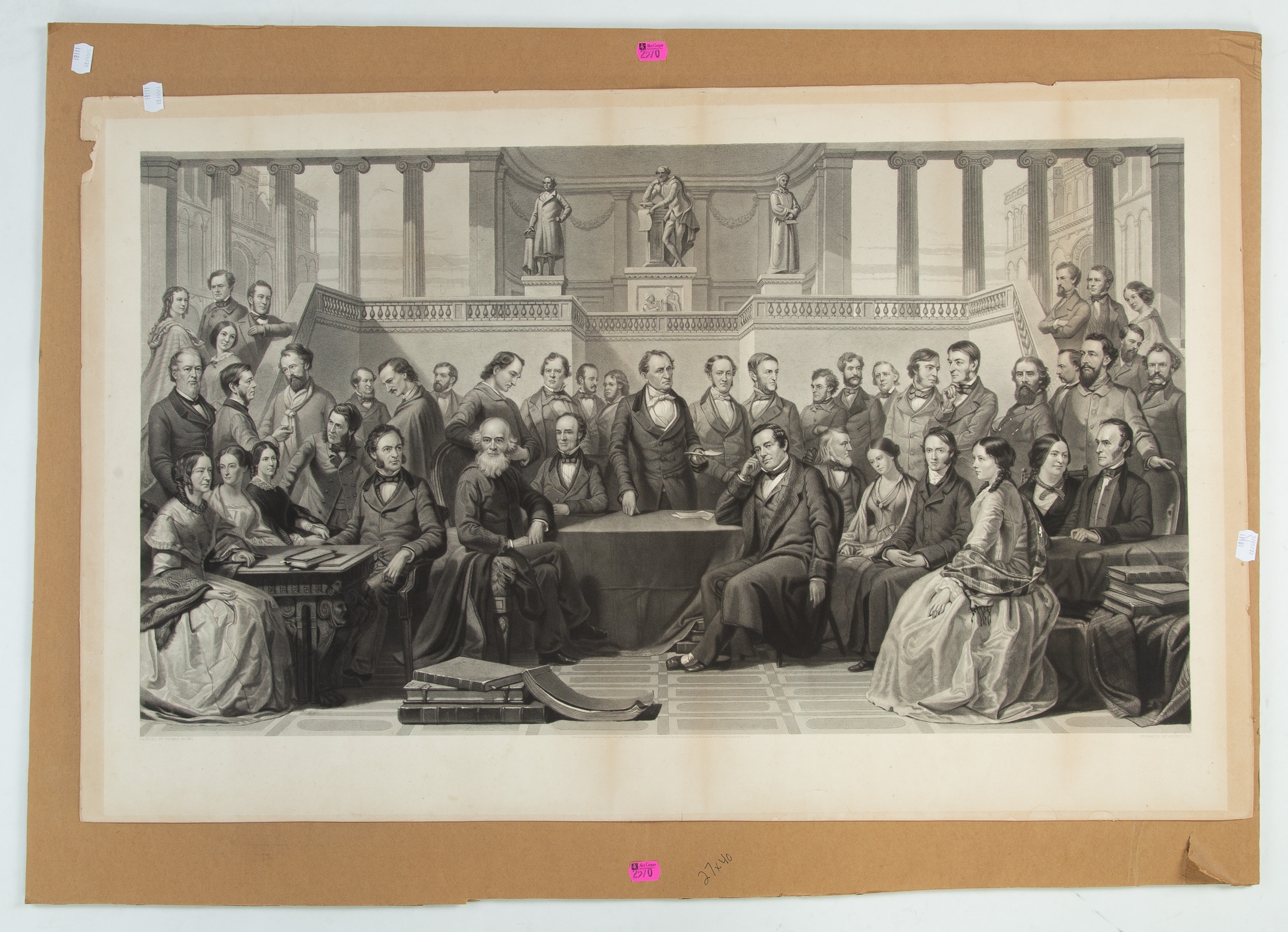 Thomas Hicks | The Authors of the United States | MutualArt