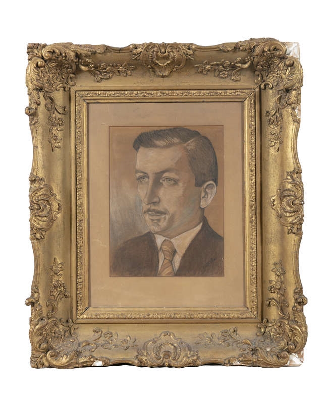 Harry Kernoff | Portrait of a Gentleman (1951) | MutualArt