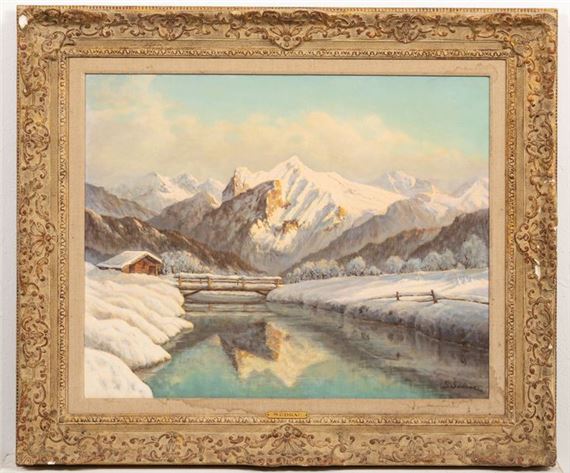 Le Wetterhorn, Oberland, canton de Bern, Suisse. by Serge Agababian Sedrac, 1878