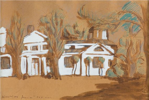 PAŁACYK WE FRASCATI by Jeremi Kubicki, 1929