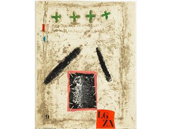 「untitled」 L'heure du matelas, 2001, Corneille and Enrico Baj, original