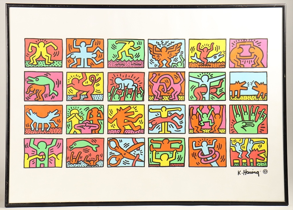 Mug Keith Haring Retrospect – Pop Art – 325 Ml – Neuf Avec Boîte