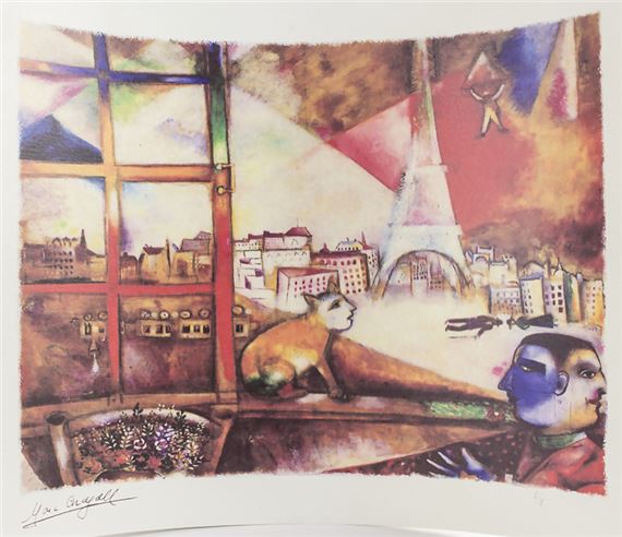 Marc Chagall | 'Paris' | MutualArt