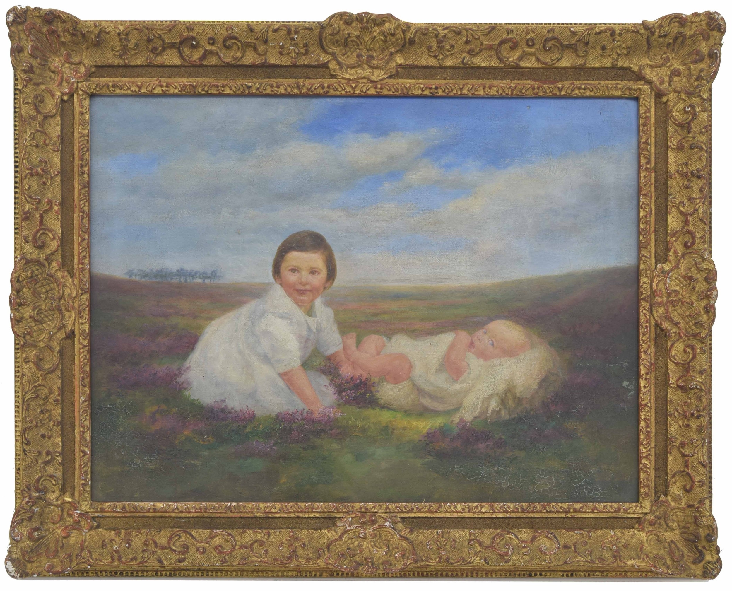 Gertrude. G. Nutt | Portrait of Ursula Margaret Nutt and Richard David ...