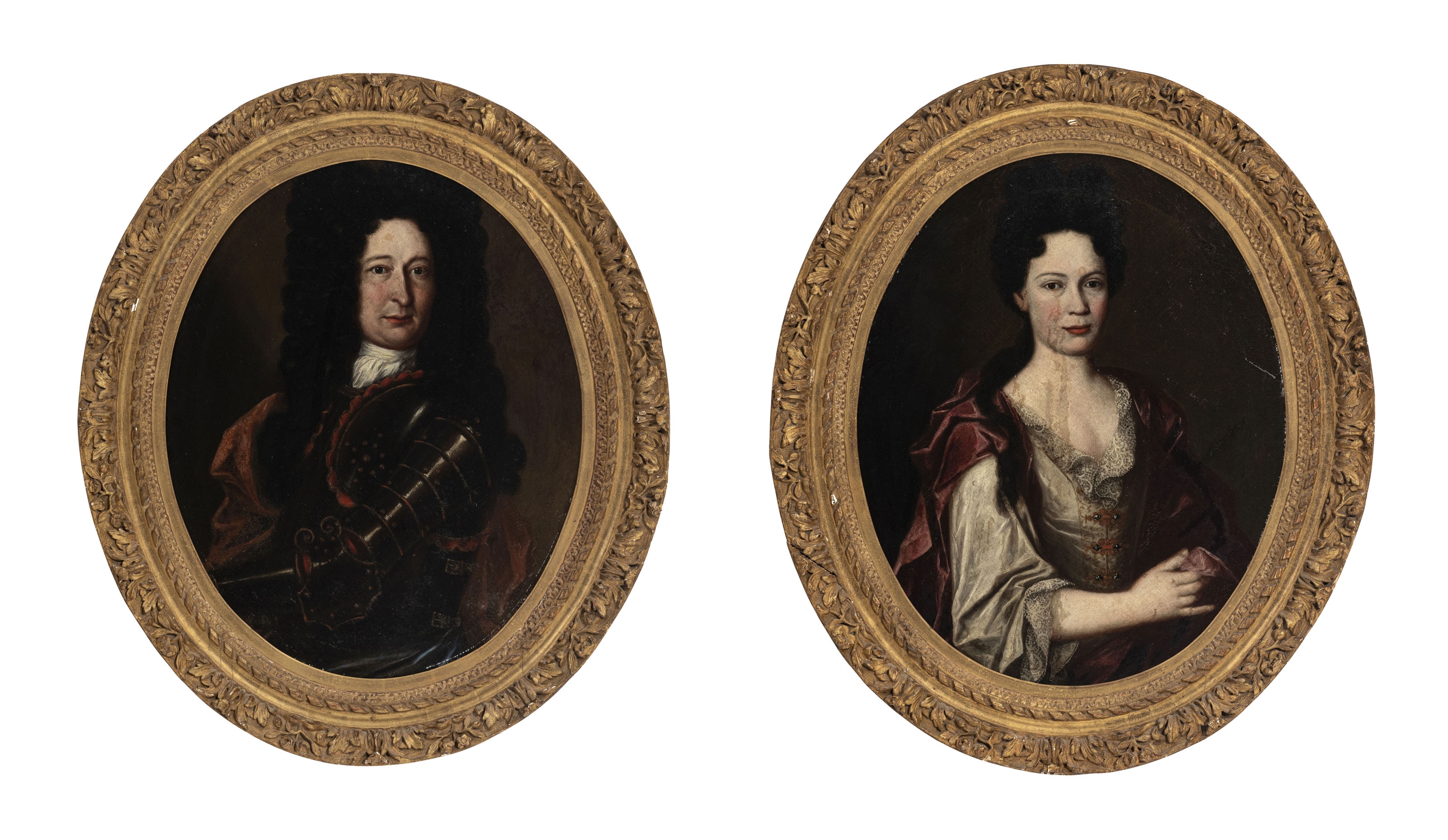 Robert Gardelle Portraits de JeanJacques de Surbeck et de son épouse