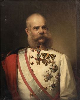 Portrait de François-Joseph 1er - H. Ballheim