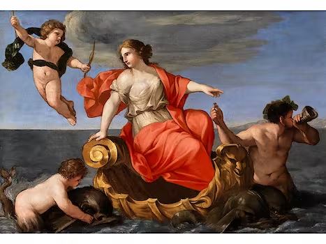 TRIUMPH DER GALATEA by Giovanni Francesco Romanelli