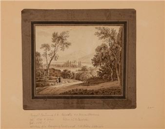 Südliche Landschaft - Leopold Brunner the Elder