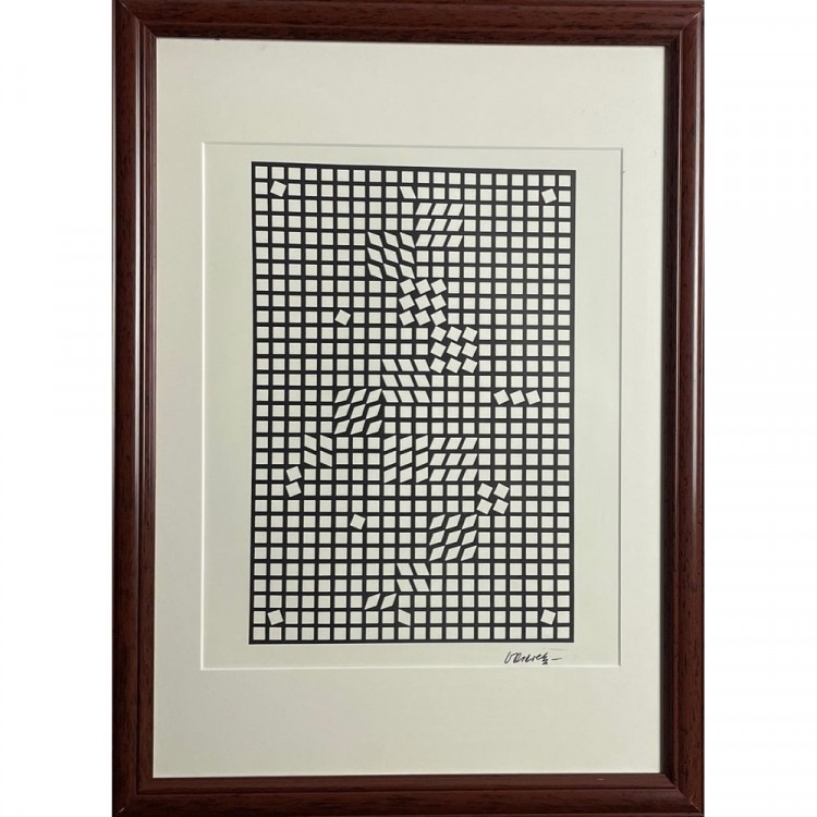 Tlinko by Victor Vasarely, 1973