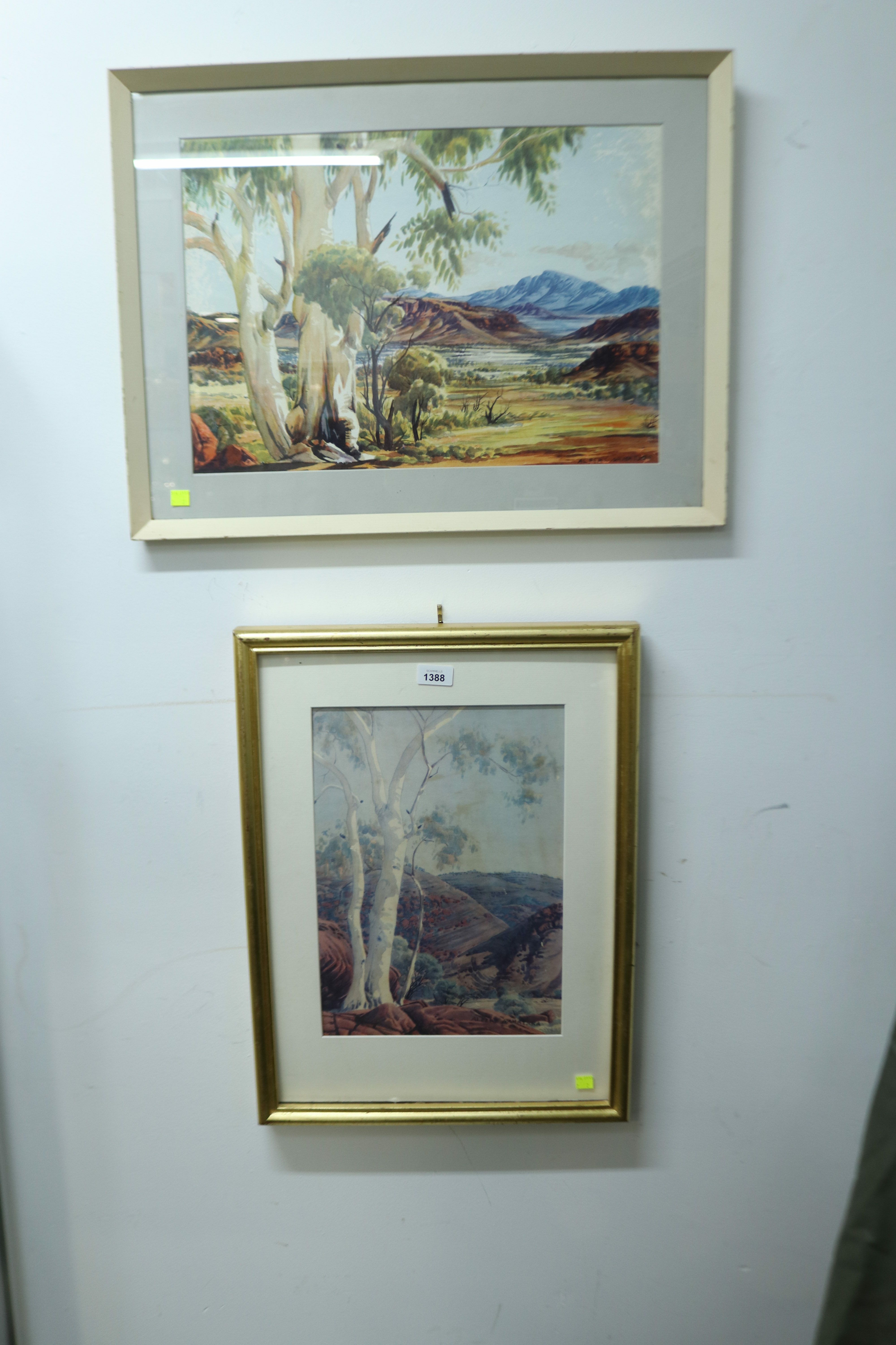 Artwork by Albert Namatjira, Two Albert Namatjira, Made of PRINTS