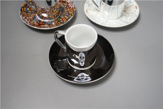 Damien Hirst | Espresso cups and saucers (2007 - 2008) | MutualArt