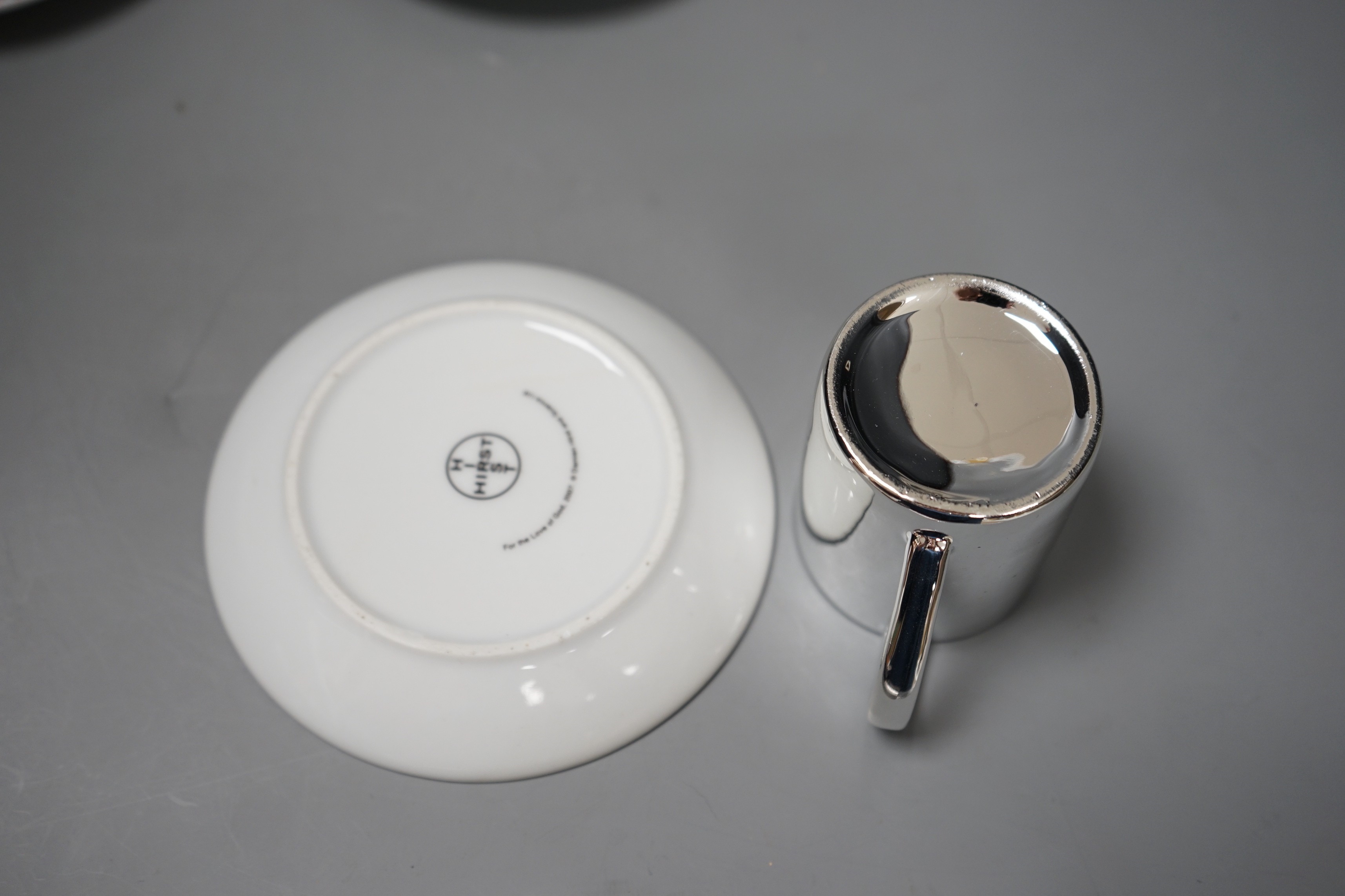 Damien Hirst Espresso cups and saucers (2007 2008) MutualArt