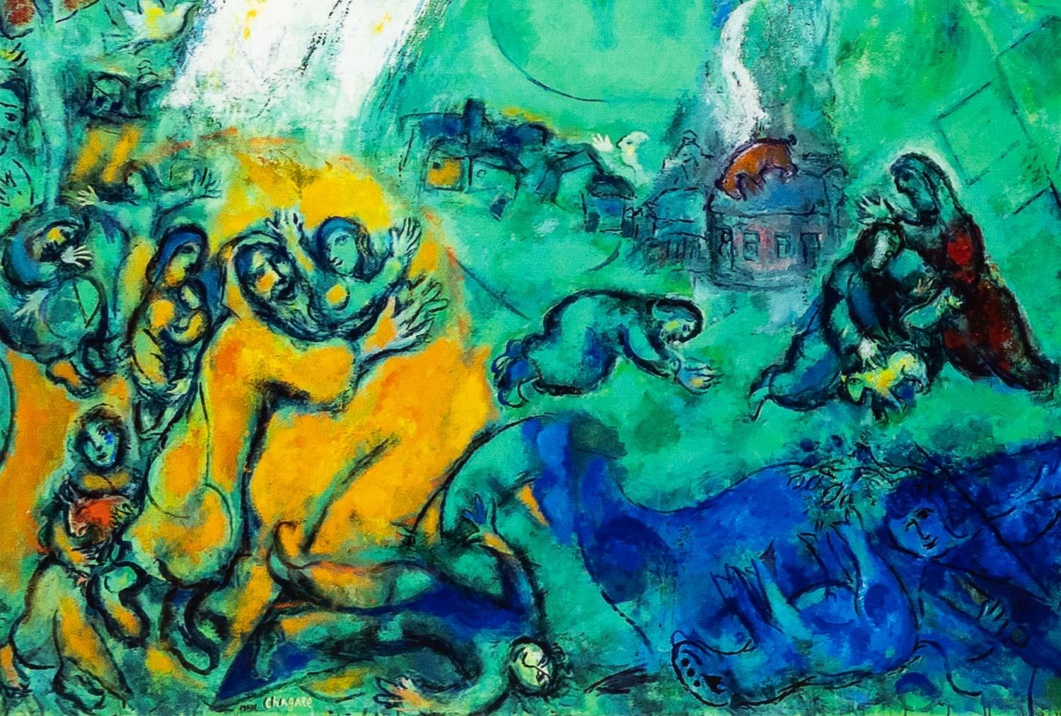 Marc Chagall | Noah and The Rainbow | MutualArt