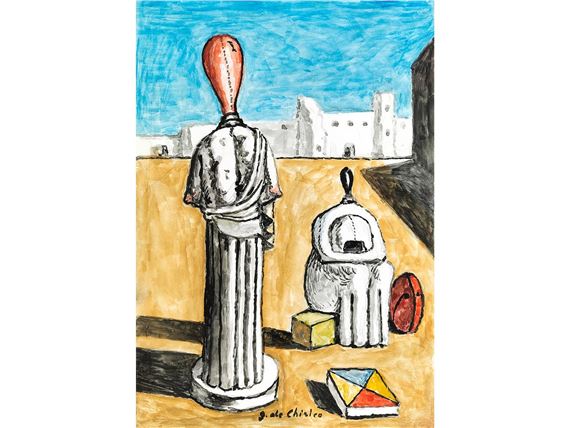 Giorgio de Chirico | LE MUSE INQUIETANTI (DIE BEUNRUHIGTEN MUSEN