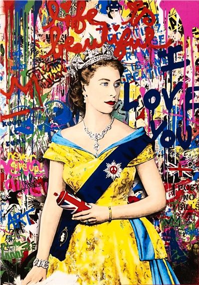 Mr. Brainwash | Queen Elizabeth II | MutualArt