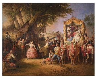 La feria de Santiponce - Manuel Rodriguez de Guzman