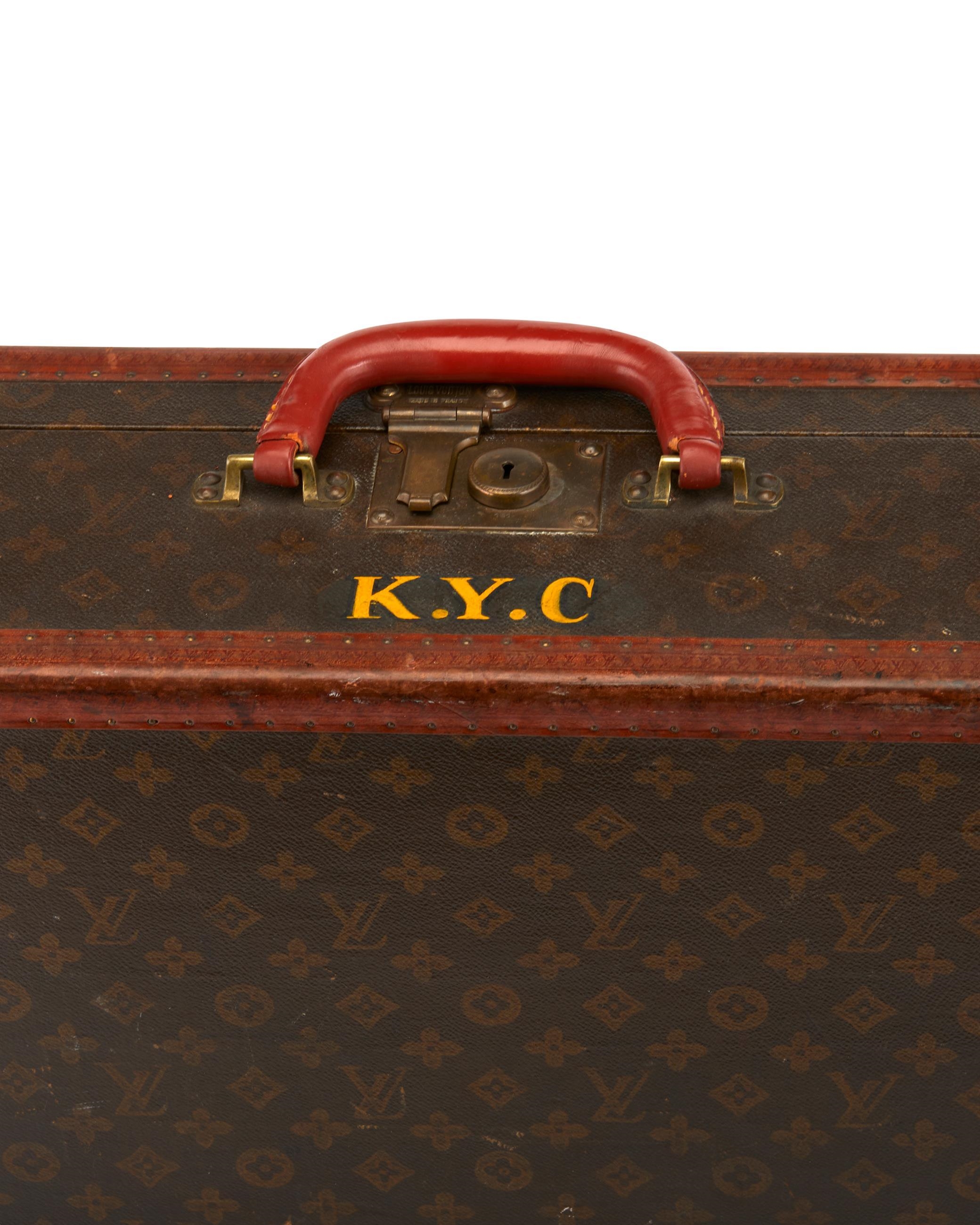 Sold at Auction: Vintage Louis Vuitton Small Hard Suitcase, with