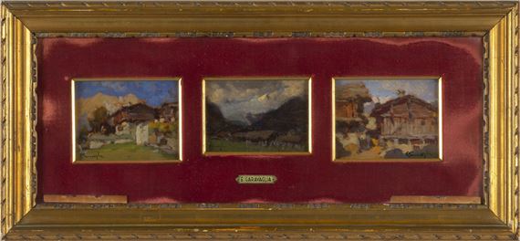 Paesaggi della Valle d'Aosta by Ercole Garavaglia