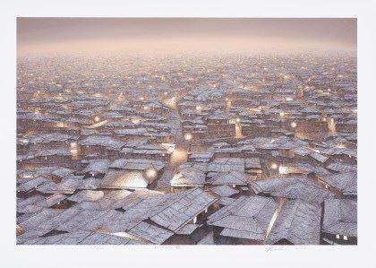 city - vanishing landscape by Joung Young-Ju, 2021