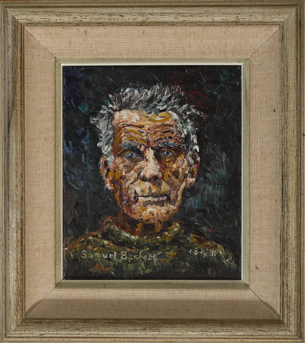 Liam O'Neill | PORTRAIT OF SAMUEL BECKETT | MutualArt