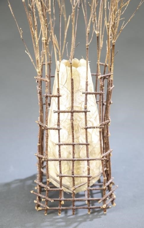 Artwork by Jan Hopkins, Jan Hopkins, "Perpetual Light," Fiber sculpture., Made of Fiber sculpture