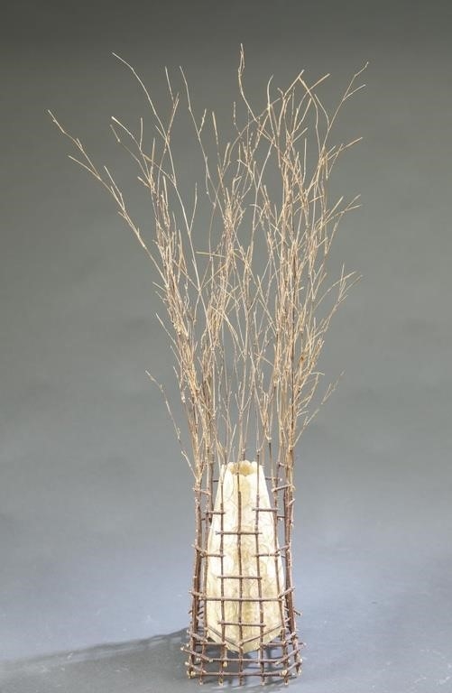 Artwork by Jan Hopkins, Jan Hopkins, "Perpetual Light," Fiber sculpture., Made of Fiber sculpture