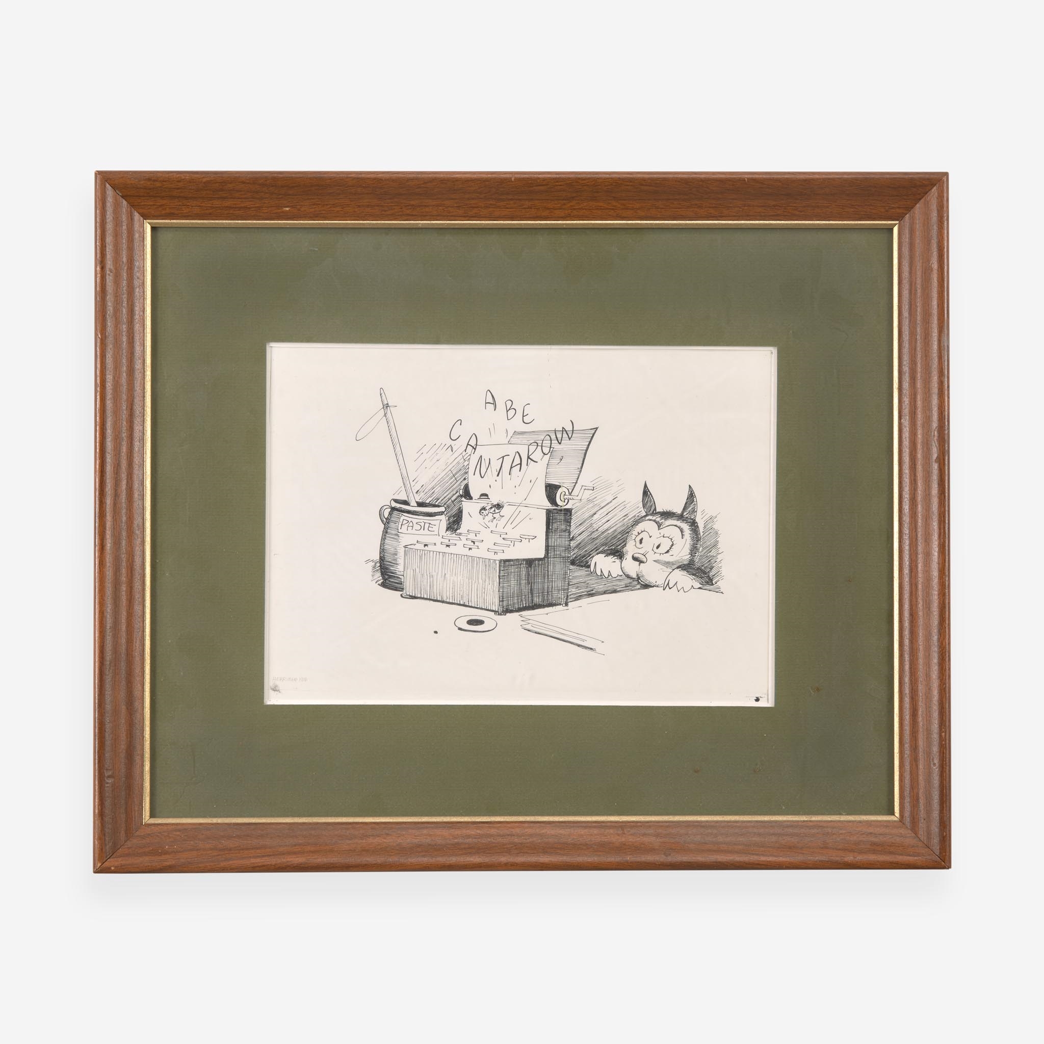George Herriman | Archy and Mehitabel (1916) | MutualArt