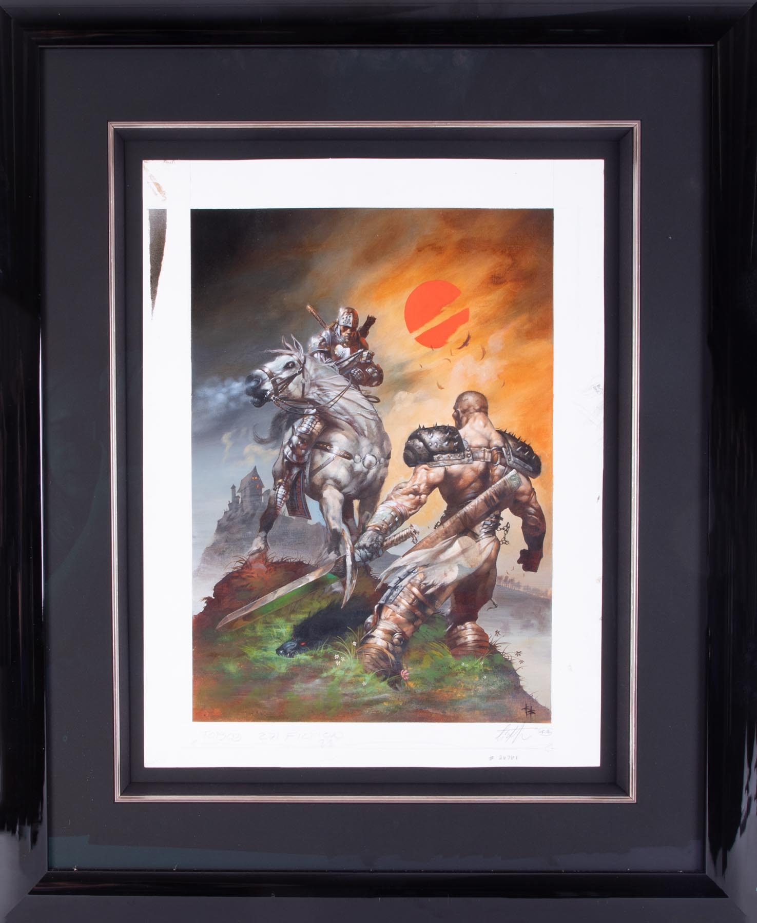 Artwork by Greg Staples, Judge Dredd