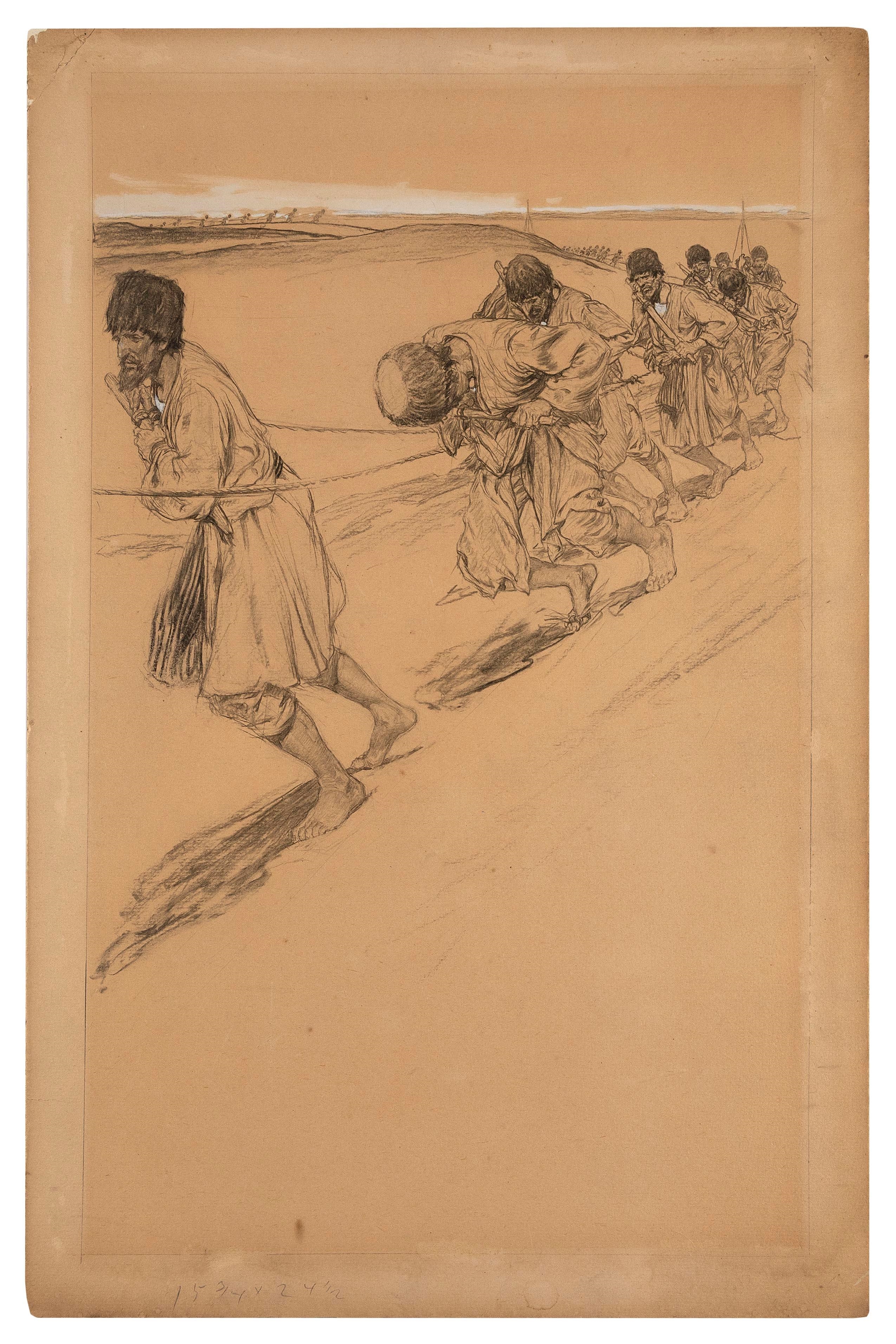 Jay Hambridge | Two- Hauling Cotton Ships from Klaivaon. | MutualArt