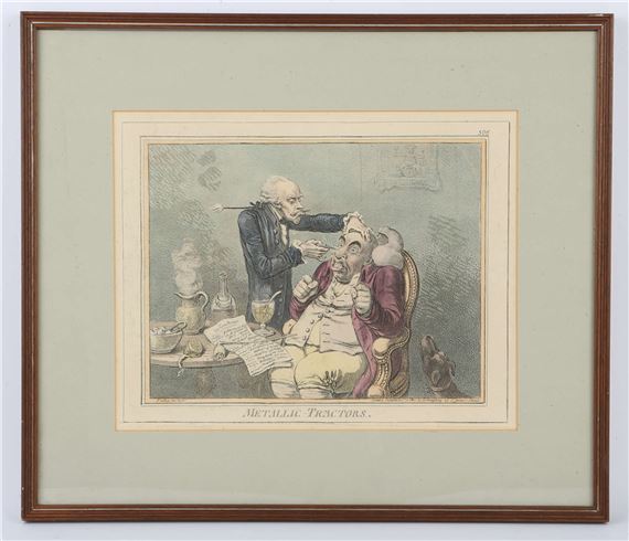 'Metallic Tractors' by James Gillray