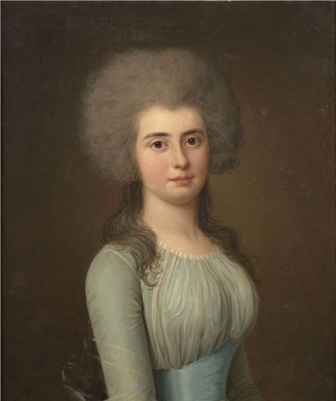 Portrait de Madame Barton, née Margaret Black by Adolf-Ulrik Wertmüller, 1790
