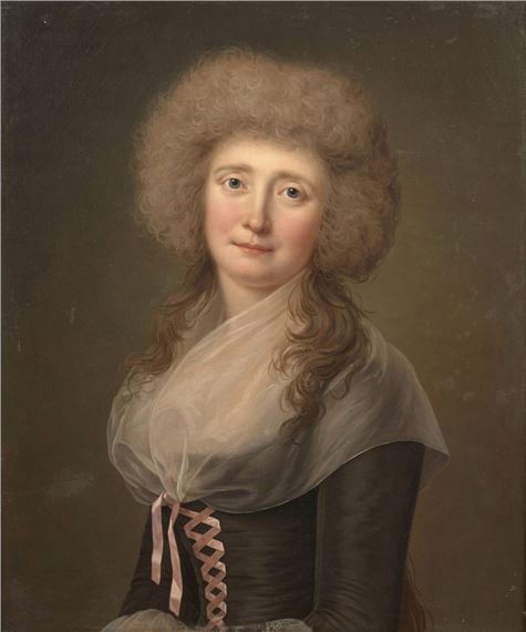 Portrait de Madame Whittforth, née Jane Barton by Adolf-Ulrik Wertmüller, 1789